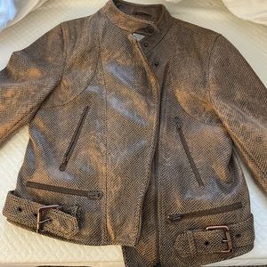 Free People Leather Jacket